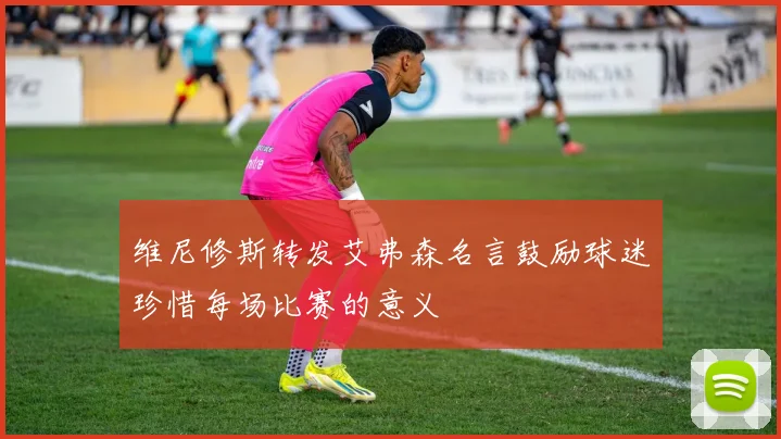维尼修斯转发艾弗森名言鼓励球迷珍惜每场比赛的意义